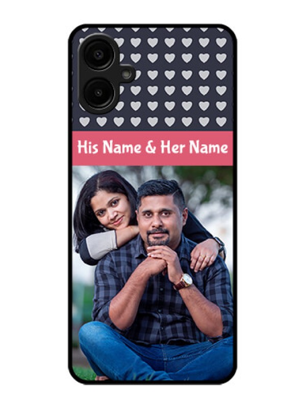 Custom Samsung Galaxy M06 Custom Metal Phone Case - Love Symbols Design