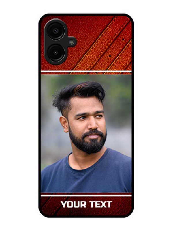 Custom Samsung Galaxy M06 Custom Metal Phone Case - Leather Phone Case Design