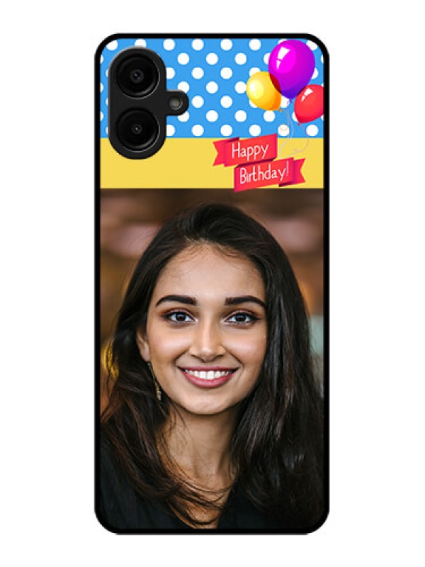Custom Samsung Galaxy M06 Custom Metal Phone Case - Happy Birthday Design