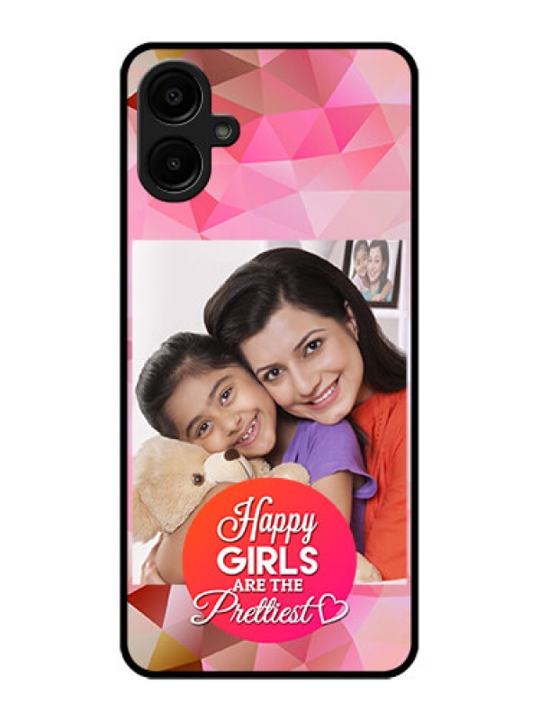 Custom Samsung Galaxy M06 Custom Metal Phone Case - Abstract Triangle Design