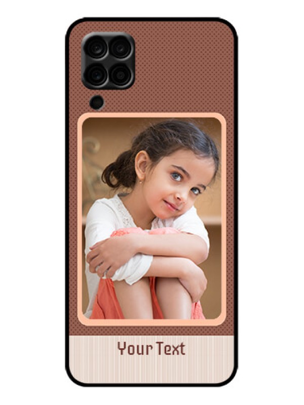 Custom Galaxy M12 Custom Metal Phone Case - Simple Pic Upload Design