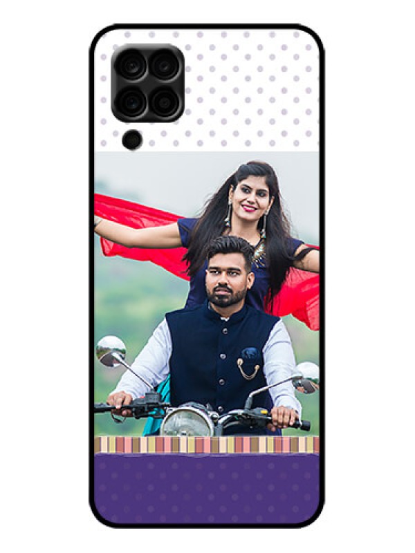 Custom Galaxy M12 Custom Metal Phone Case - Cute Family Design