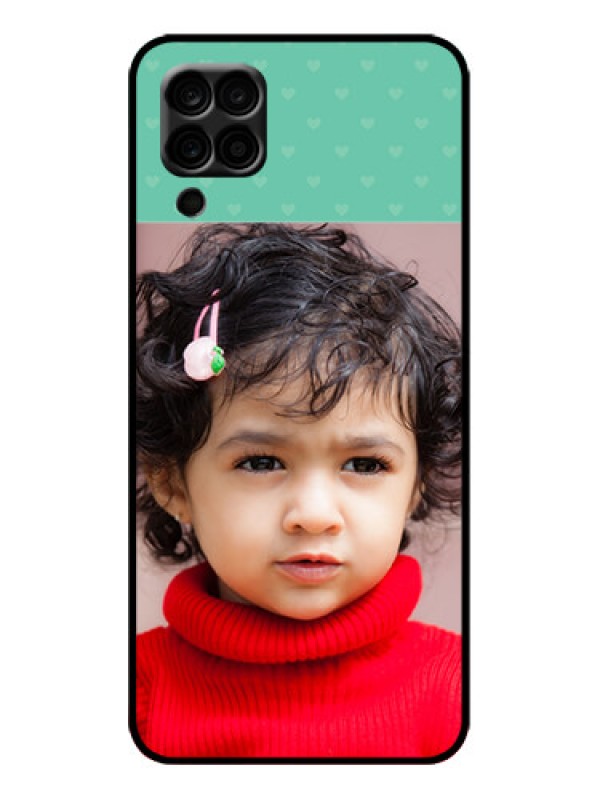 Custom Galaxy M12 Custom Metal Phone Case - Lovers Picture Design