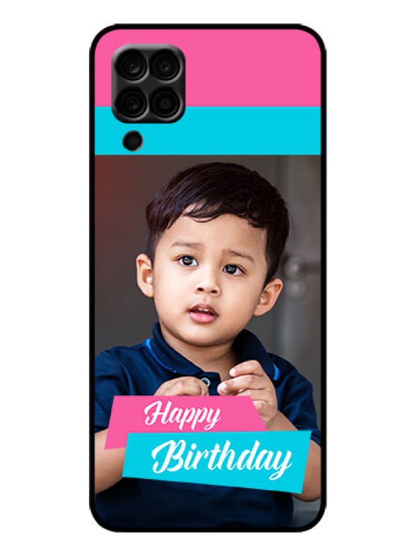 Custom Galaxy M12 Custom Metal Phone Case - Image Holder With 2 Color Design