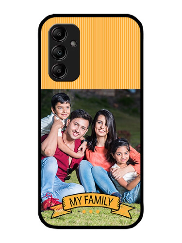 Custom Galaxy M14 5G Custom Metal Phone Case - My Family Design