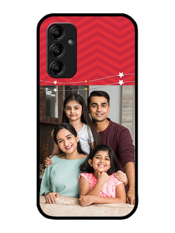Custom Galaxy M14 5G Custom Metal Phone Case - Happy Family Design