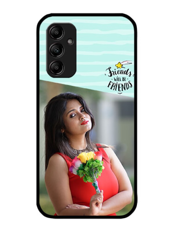Custom Galaxy M14 5G Custom Metal Phone Case - Friends Picture Icon Design
