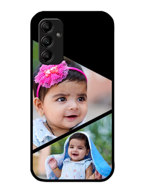 Custom Galaxy M14 5G Custom Metal Phone Case - Semi Cut Design