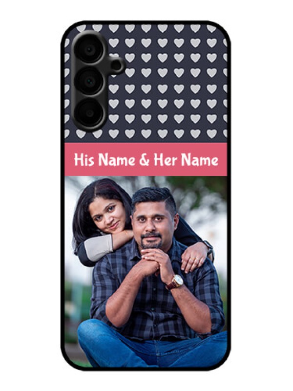 Custom Galaxy M15 5G Custom Metal Phone Case - Love Symbols Design