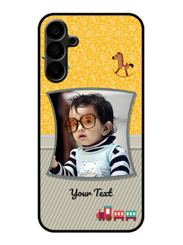 Custom Galaxy M15 5G Custom Metal Phone Case - Baby Picture Upload Design