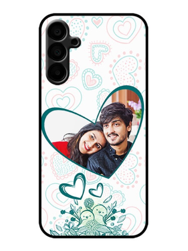 Custom Galaxy M15 5G Custom Metal Phone Case - Premium Couple Design