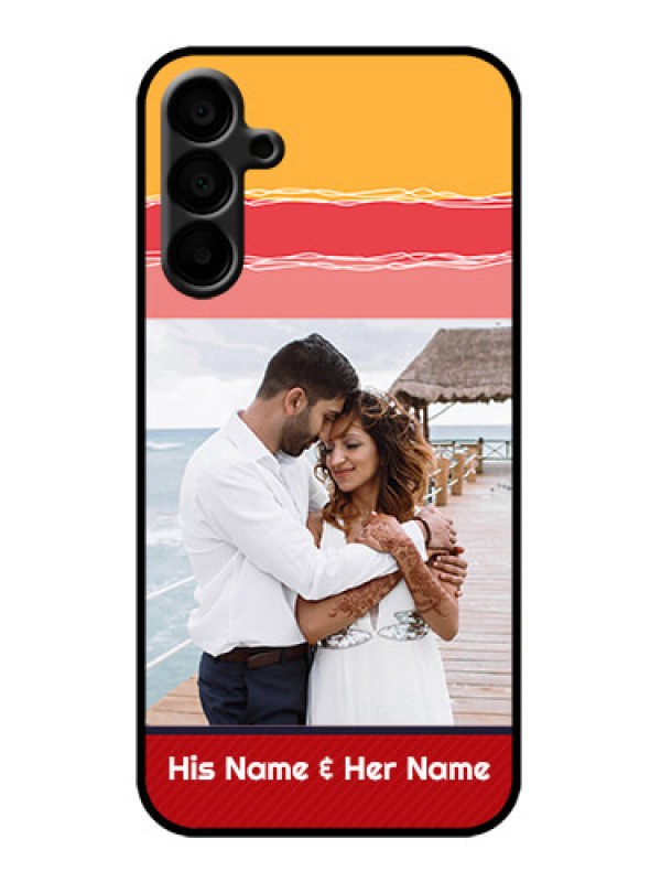 Custom Galaxy M15 5G Custom Metal Phone Case - Colorful Case Design