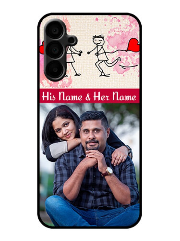 Custom Galaxy M15 5G Custom Metal Phone Case - You And Me Case Design