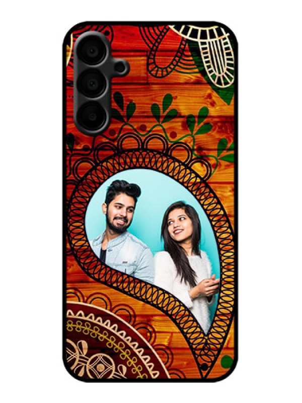 Custom Galaxy M15 5G Custom Metal Phone Case - Abstract Colorful Design