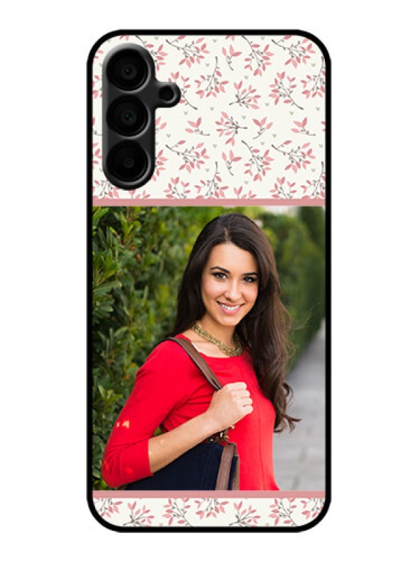 Custom Galaxy M15 5G Custom Metal Phone Case - Stunning Floral Design