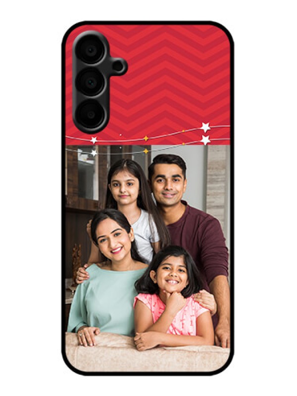Custom Galaxy M15 5G Custom Metal Phone Case - Happy Family Design