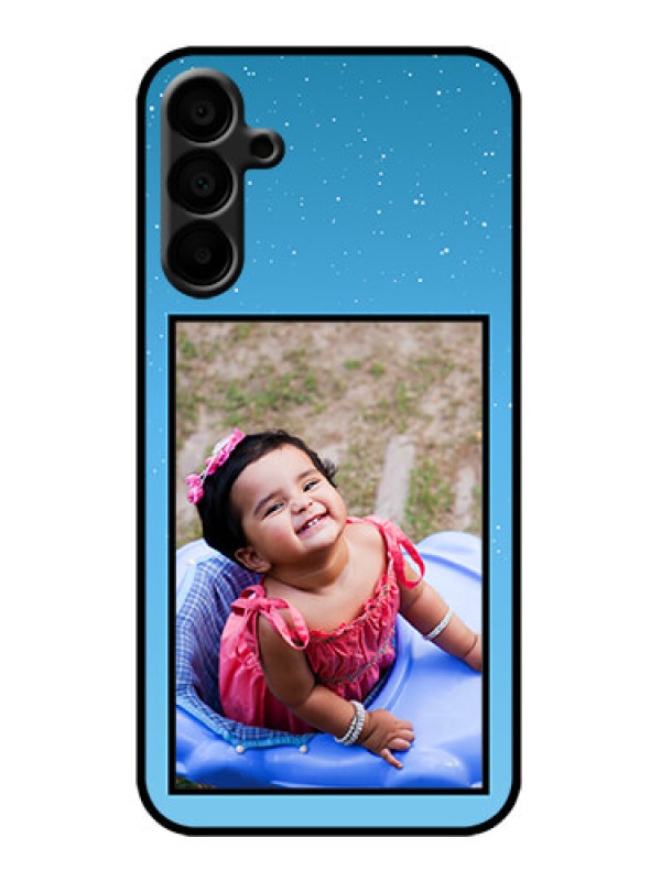 Custom Galaxy M15 5G Custom Metal Phone Case - Wave Pattern Colorful Design