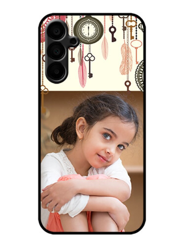 Custom Galaxy M15 5G Custom Metal Phone Case - Boho Style Design