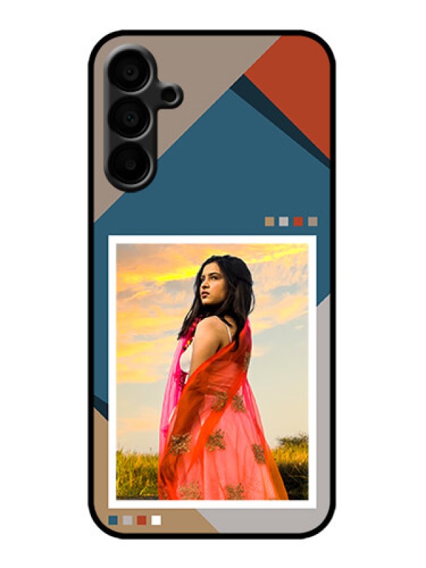 Custom Galaxy M15 5G Custom Metal Phone Case - Retro Color Pallet Design