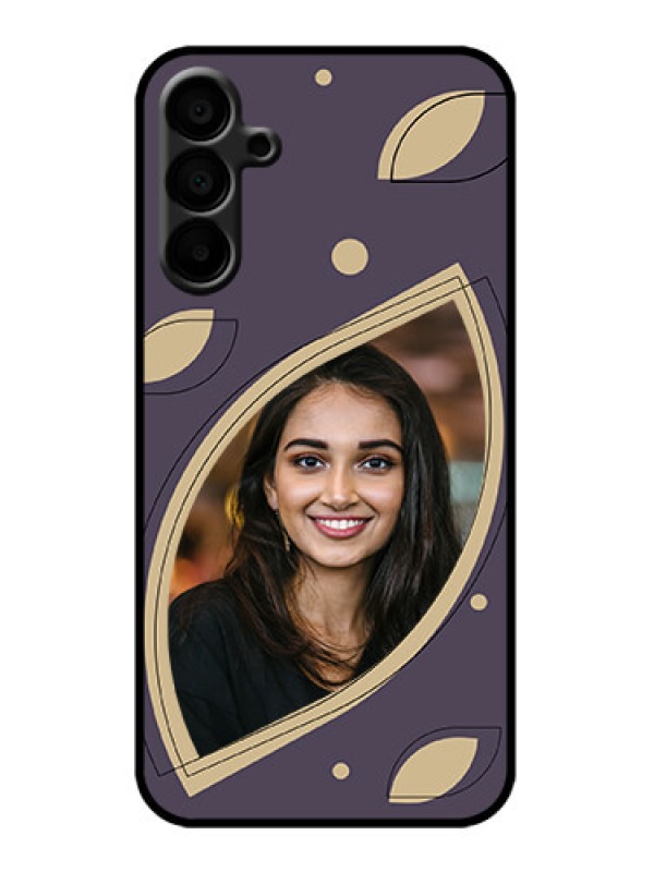Custom Galaxy M15 5G Custom Metal Phone Case - Falling Leaf Design