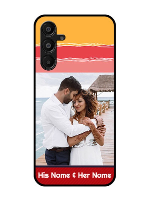 Custom Galaxy M16 5G Custom Metal Phone Case - Colorful Case Design