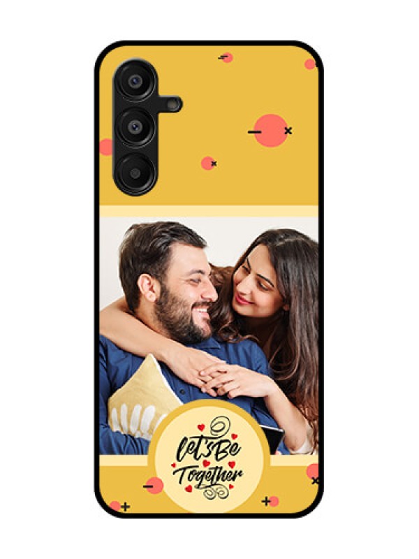 Custom Galaxy M16 5G Custom Metal Phone Case - Lets Be Together Design