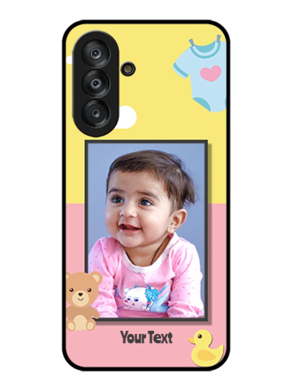 Custom Samsung Galaxy M17 5G Custom Metal Phone Case - Kids 2 Color Design