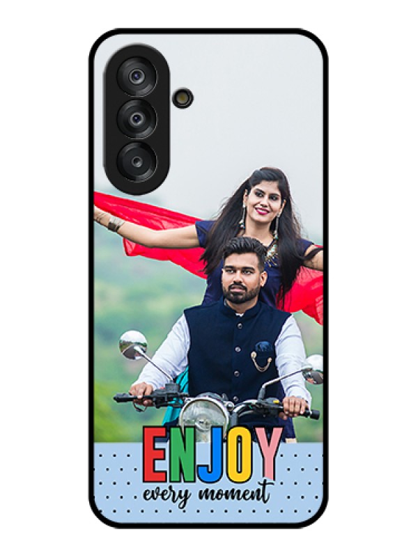 Custom Samsung Galaxy M17 5G Custom Metal Phone Case - Enjoy Every Moment Design
