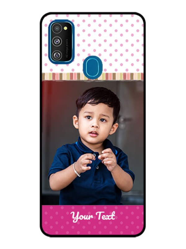 Custom Galaxy M21 2021 Custom Metal Phone Case - Cute Girls Cover Design