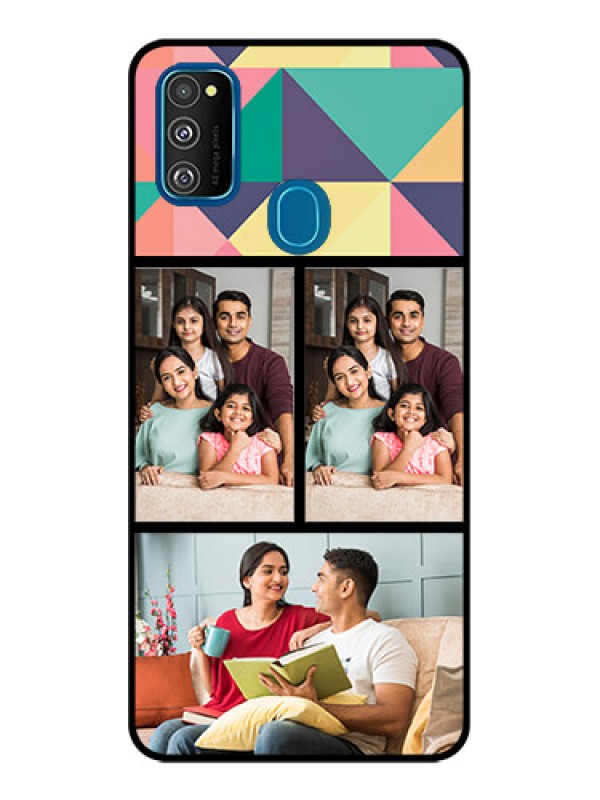 Custom Galaxy M21 2021 Custom Metal Phone Case - Bulk Pic Upload Design