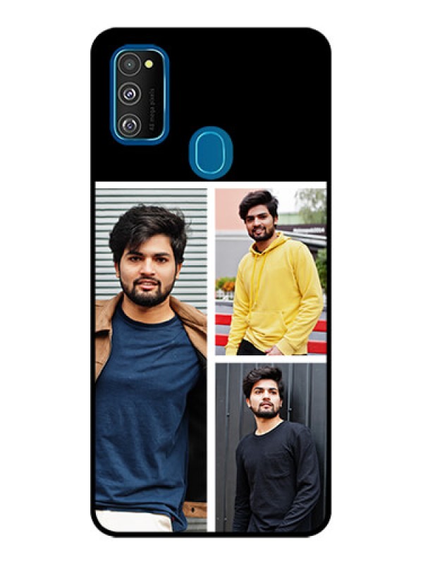 Custom Galaxy M21 2021 Custom Metal Phone Case - Upload Multiple Picture Design