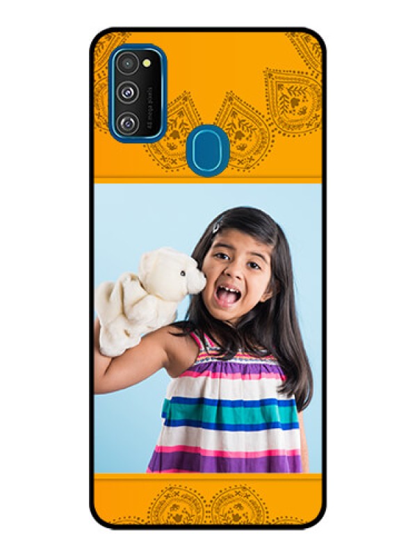 Custom Galaxy M21 2021 Custom Metal Phone Case - Photo Wedding Design