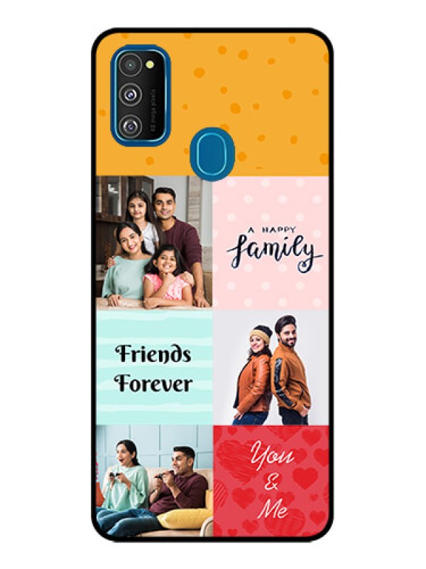 Custom Galaxy M21 Custom Metal Phone Case - Images With Quotes Design