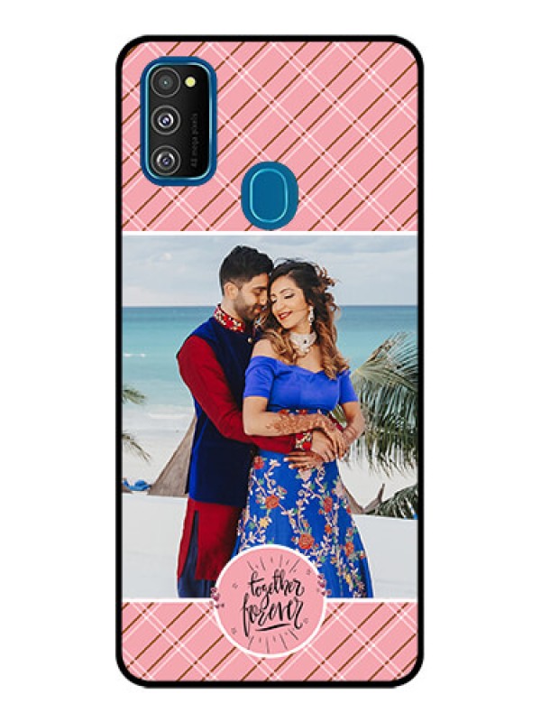 Custom Galaxy M30s Custom Metal Phone CaseTogether Forever Design