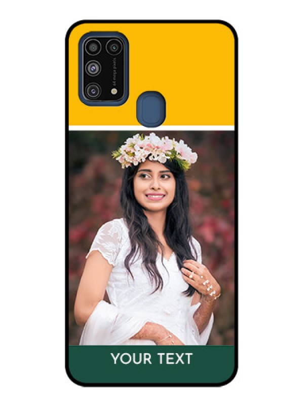 Custom Galaxy M31 Prime Edition Custom Metal Phone Case - Love You Design