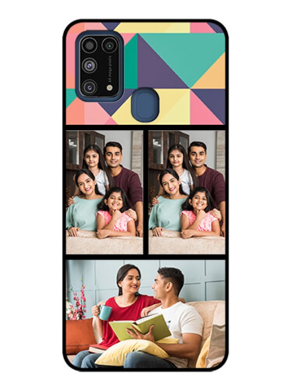 Custom Galaxy M31 Prime Edition Custom Metal Phone Case - Bulk Pic Upload Design
