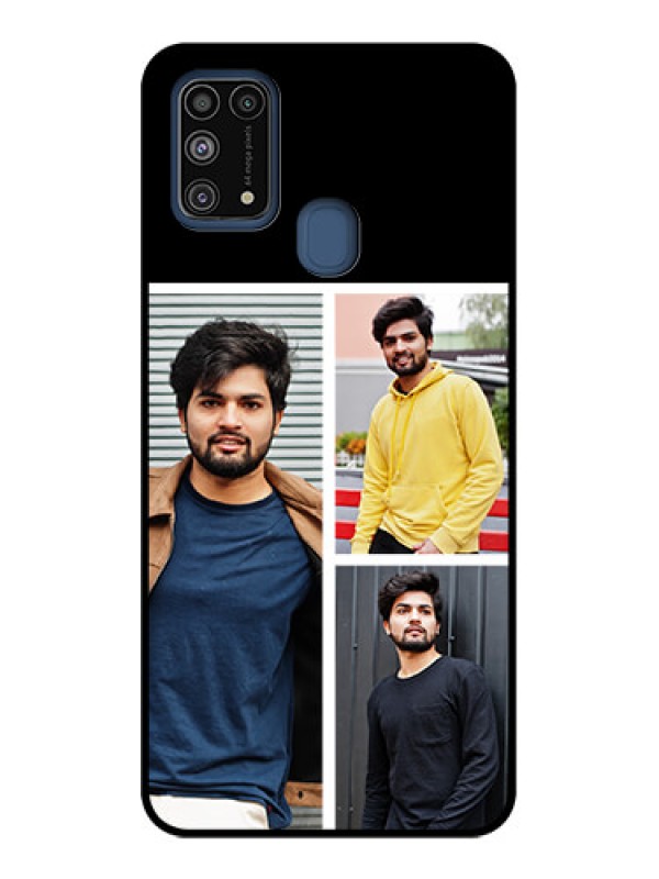 Custom Galaxy M31 Prime Edition Custom Metal Phone Case - Upload Multiple Picture Design