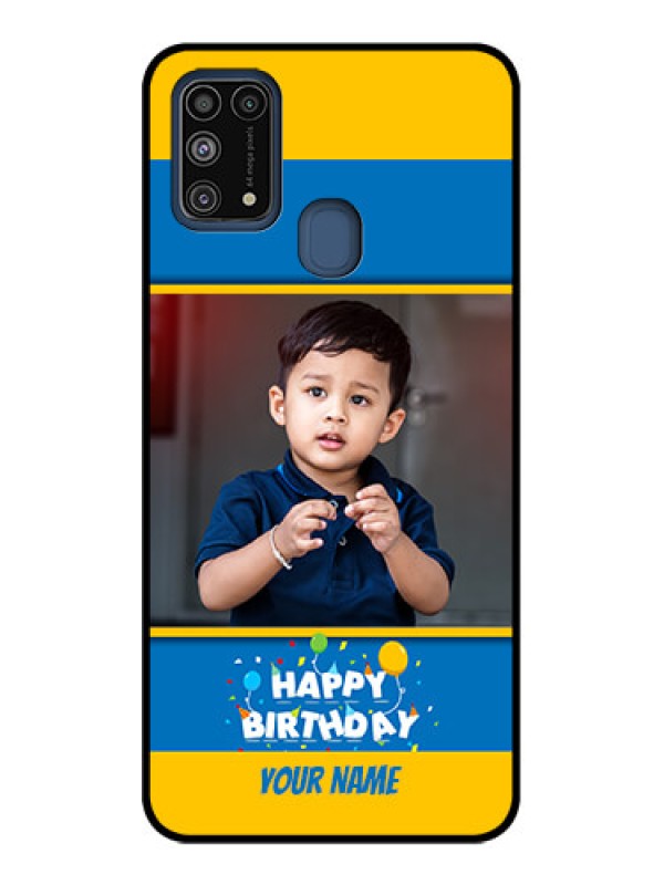 Custom Galaxy M31 Prime Edition Custom Metal Phone Case - Birthday Wishes Design