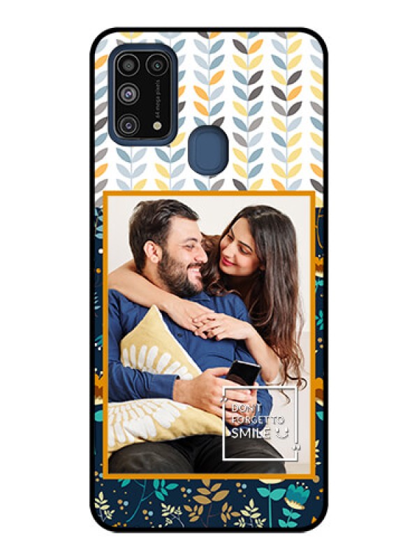 Custom Galaxy M31 Prime Edition Custom Metal Phone Case - Pattern Design