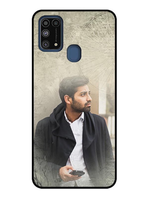 Custom Galaxy M31 Prime Edition Custom Metal Phone Case - With Vintage Design