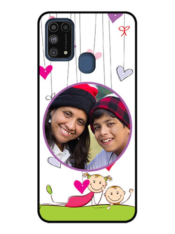 Custom Galaxy M31 Custom Metal Phone CaseCute Kids Phone Case Design