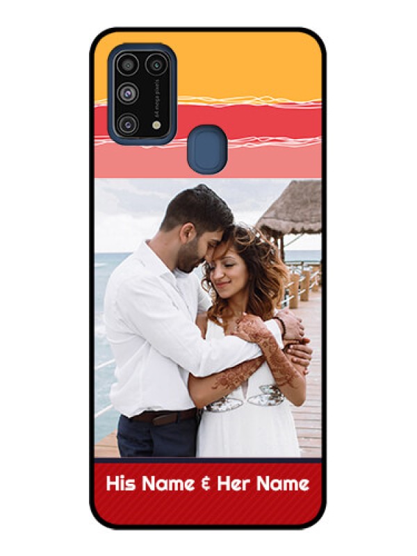 Custom Galaxy M31 Custom Metal Phone CaseColorful Case Design