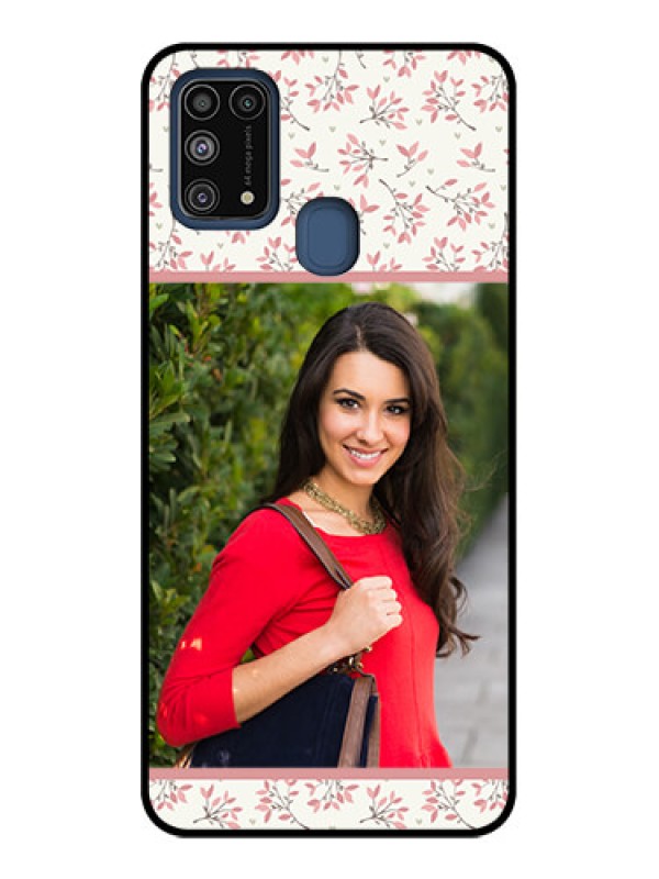 Custom Galaxy M31 Custom Metal Phone CaseStunning Floral Design