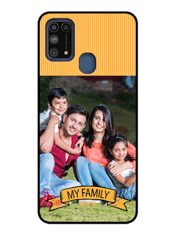 Custom Galaxy M31 Custom Metal Phone CaseMy Family Design