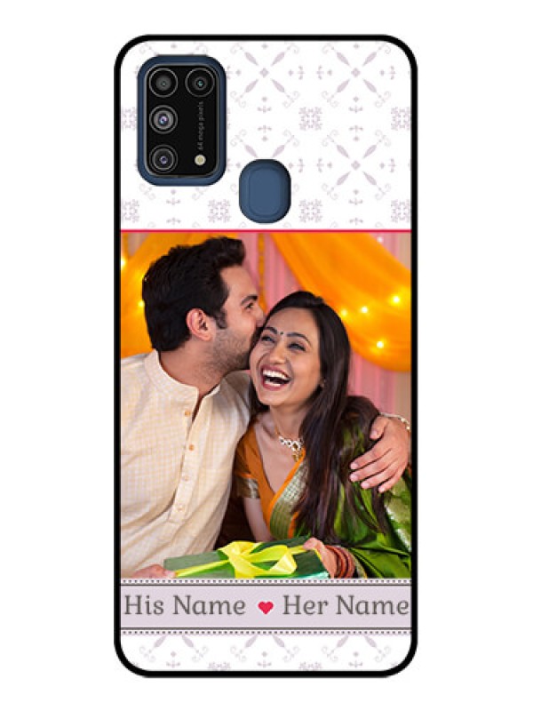 Custom Galaxy M31 Custom Metal Phone CaseWith Photo And Ethnic Design