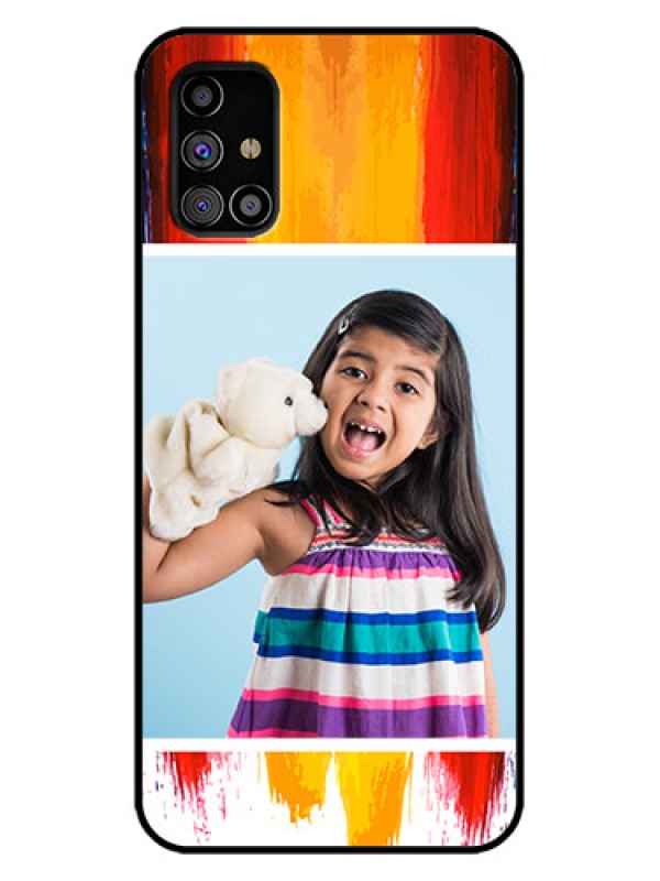 Custom Galaxy M31s Custom Metal Phone Case - Multi Color Design