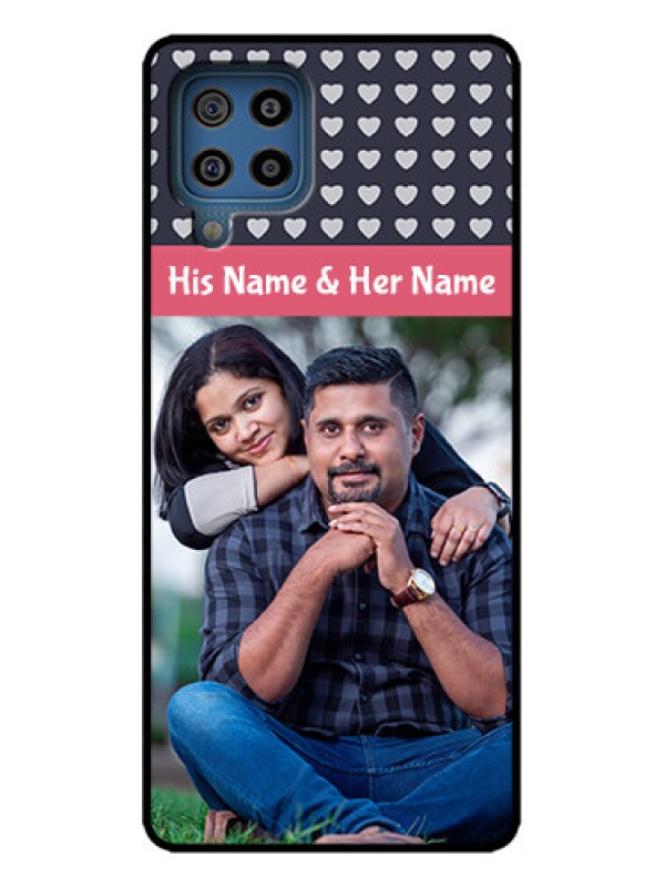 Custom Galaxy M32 4G Prime Edition Custom Metal Phone Case - Love Symbols Design