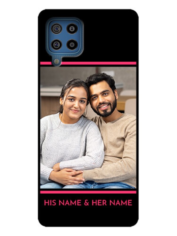 Custom Galaxy M32 4G Prime Edition Custom Metal Phone Case - With Add Text Design