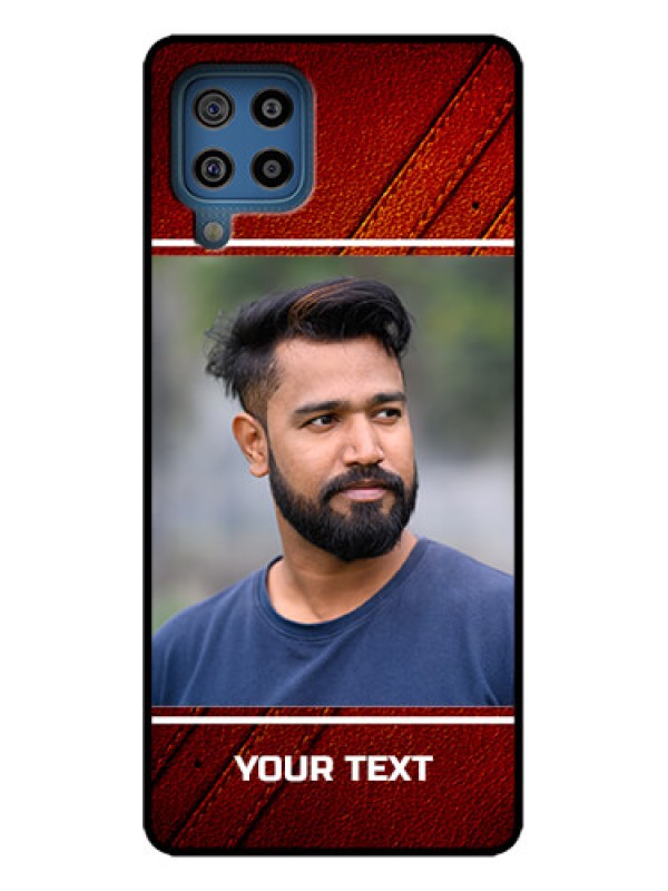 Custom Galaxy M32 4G Prime Edition Custom Metal Phone Case - Leather Phone Case Design