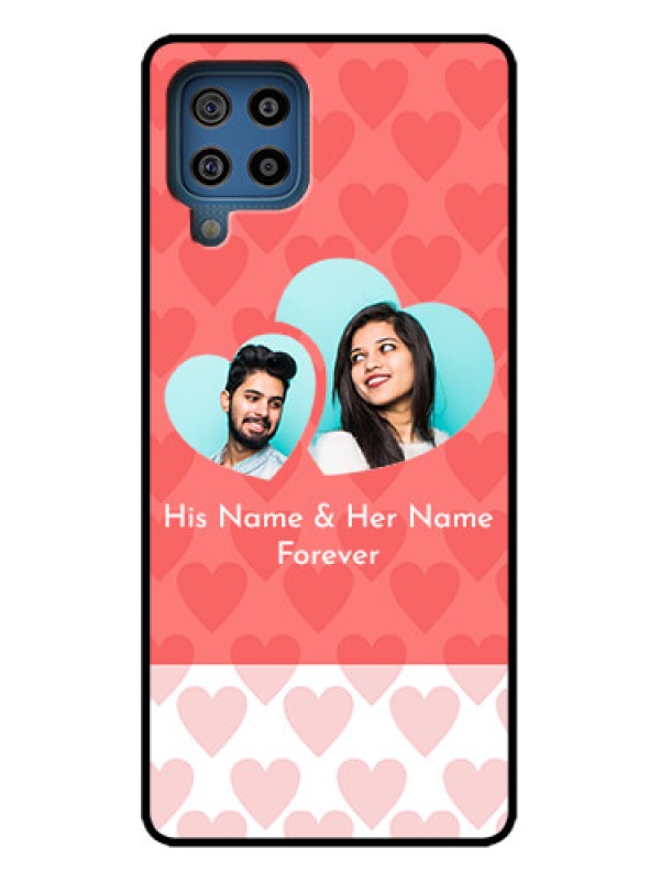 Custom Galaxy M32 4G Prime Edition Custom Metal Phone Case - Couple Pic Upload Design